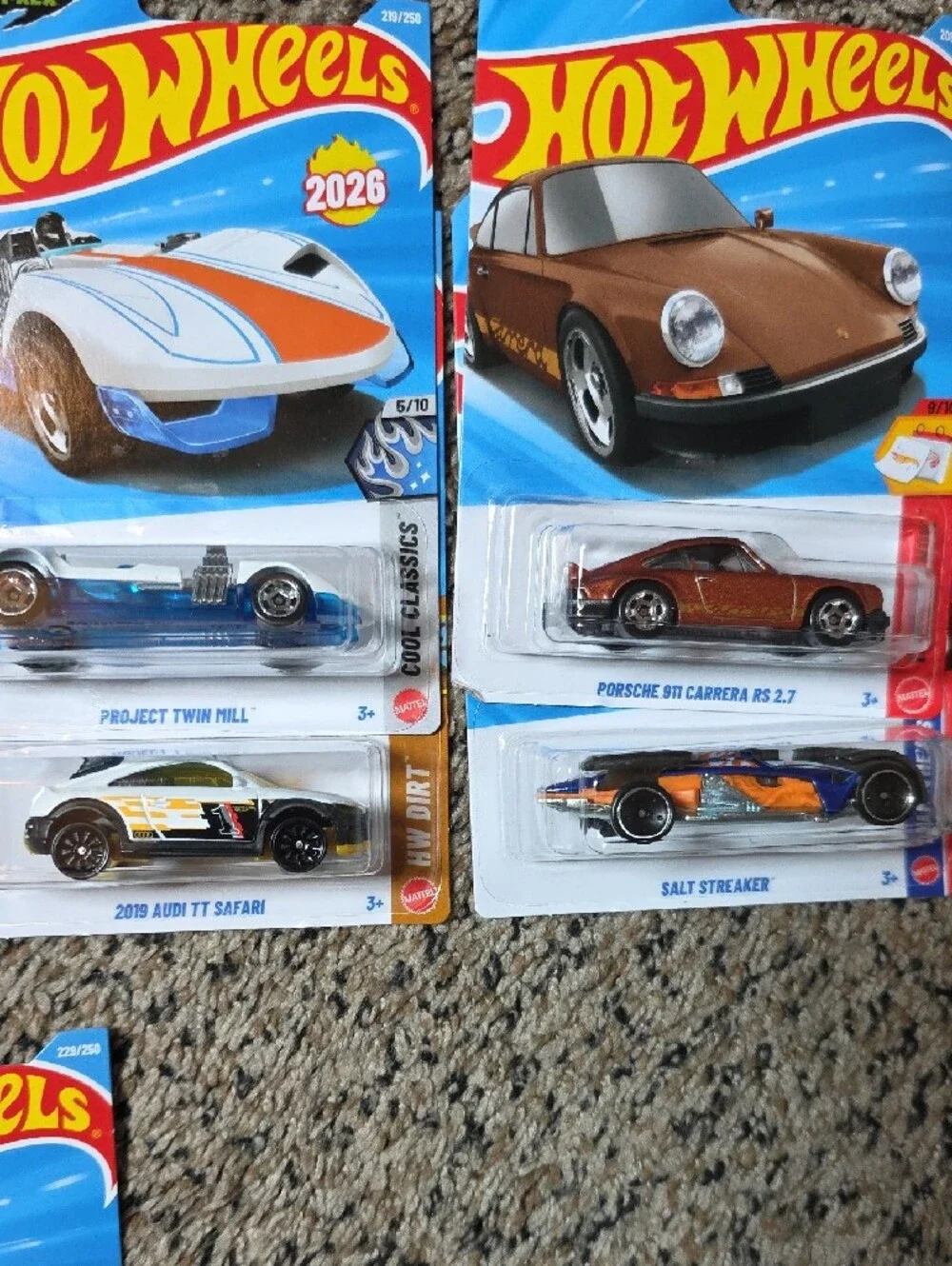 72 Car Lot Of 2026 Hot Wheels Including Model A Super Treasure Hunt